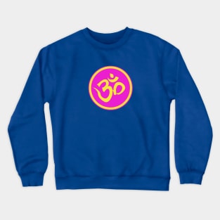 Om Spiritual Awareness Meditation Yoga Crewneck Sweatshirt